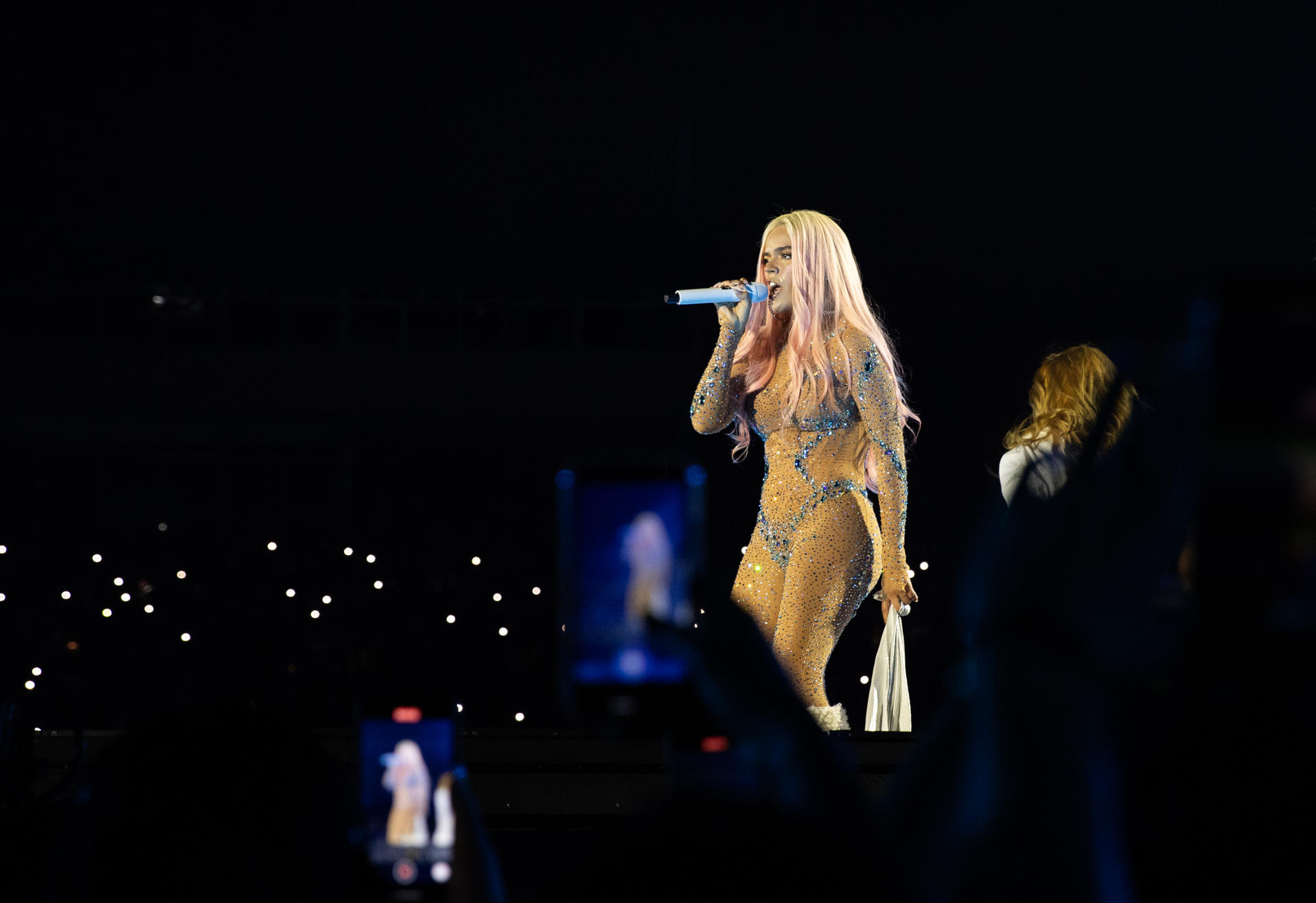 Karol G repasó sus éxitos en Santo Domingo