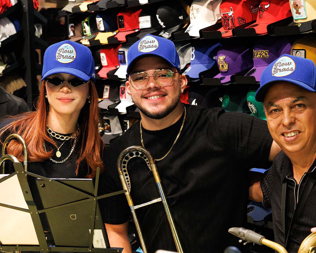 Jagi Caps y Flow Brass impregnaron de música poderosa el Sambil La Candelaria