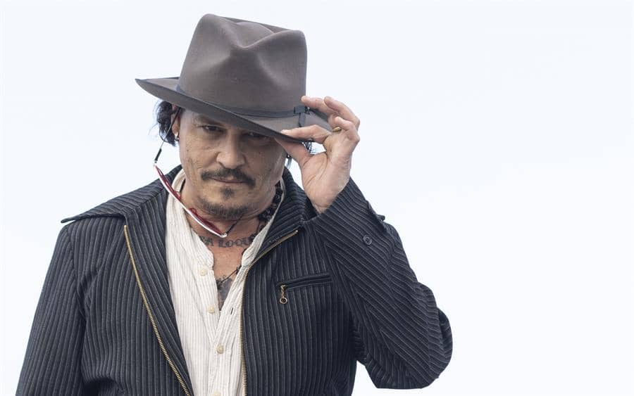 Johnny Depp aterriza en España para grabar un anuncio publicitario