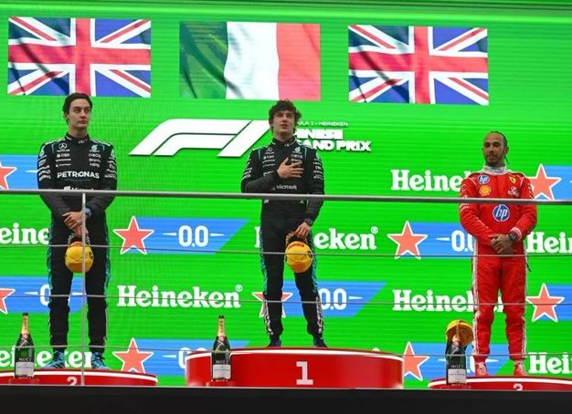 F1: Antonelli conquistó el GP de China y detuvo sequía de 20 años para Italia