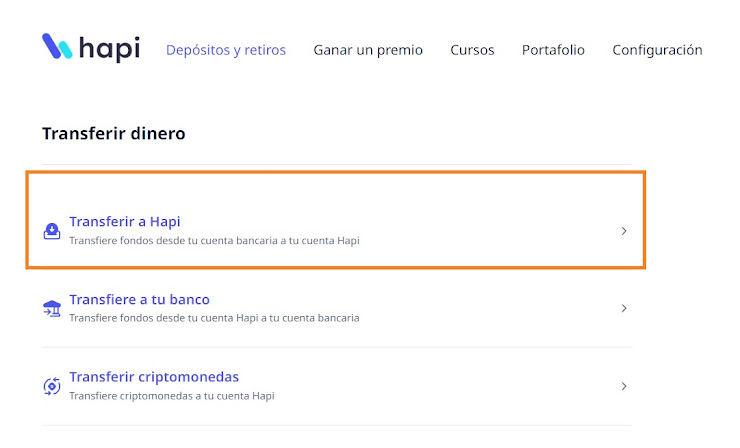 Cómo comprar acciones con Hapi