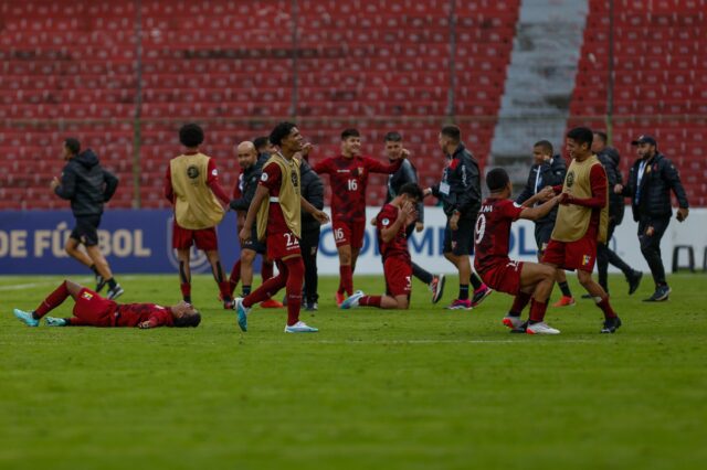 El Sumario - Venezuela celebró la clasificación al Mundial sub'17 Vinotinto Sub'17