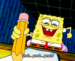 Bob esponja creando la letra de una canción con IA.- Blog Hola Telcel
