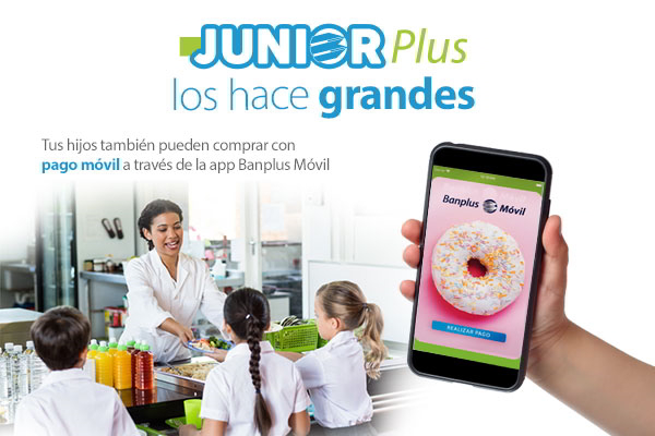 Junior Plus con pago móvil 1 Imagen Pago Movil en Junior Plus