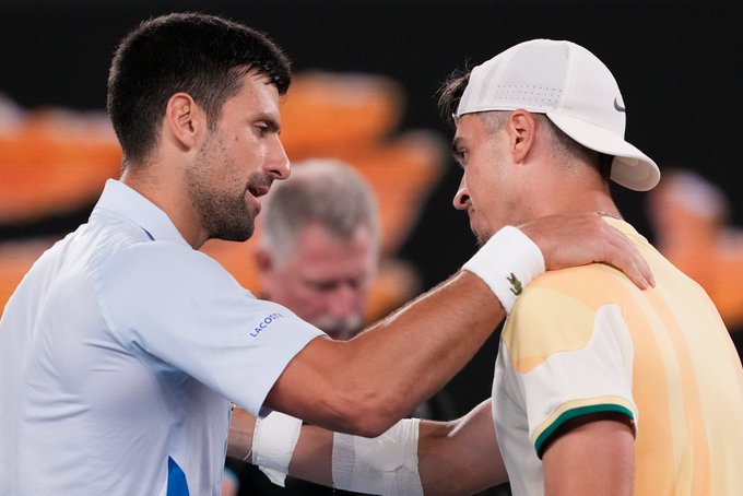 Djokovic y Dino Prizmic