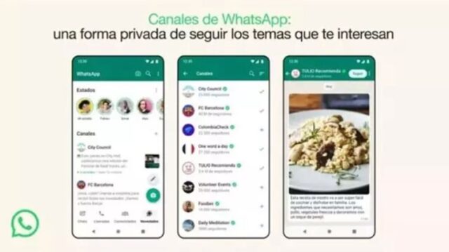 El Sumario - Meta implementará notas de voz y encuestas en Canales de WhatsApp WhatsApp