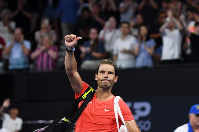 El Sumario - Nadal finalizó su participación en Brisbane Rafael Nadal - Brisbane