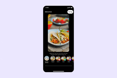 Smartphone mostrando contenido de la aplicación Pinterest.- Blog Hola Telcel