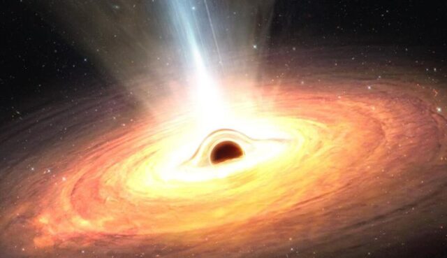 El Sumario - Telescopio detecta agujero negro con comportamiento poco común agujero negro