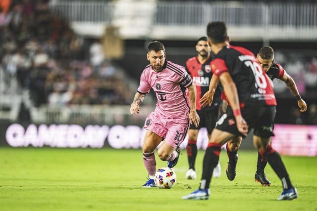 El Sumario - Inter Miami empató el partido con el Newell's Old Boys Messi - Inter Miami