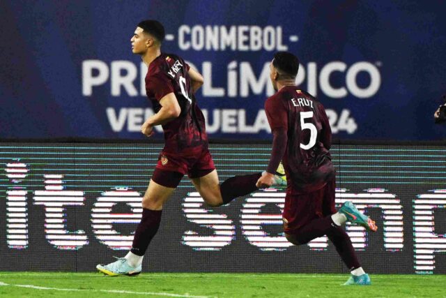 El Sumario - La Vinotinto sub-23 empató con Argentina en el cuadrangular final Kevin Kelsy - Vinotinto sub-23