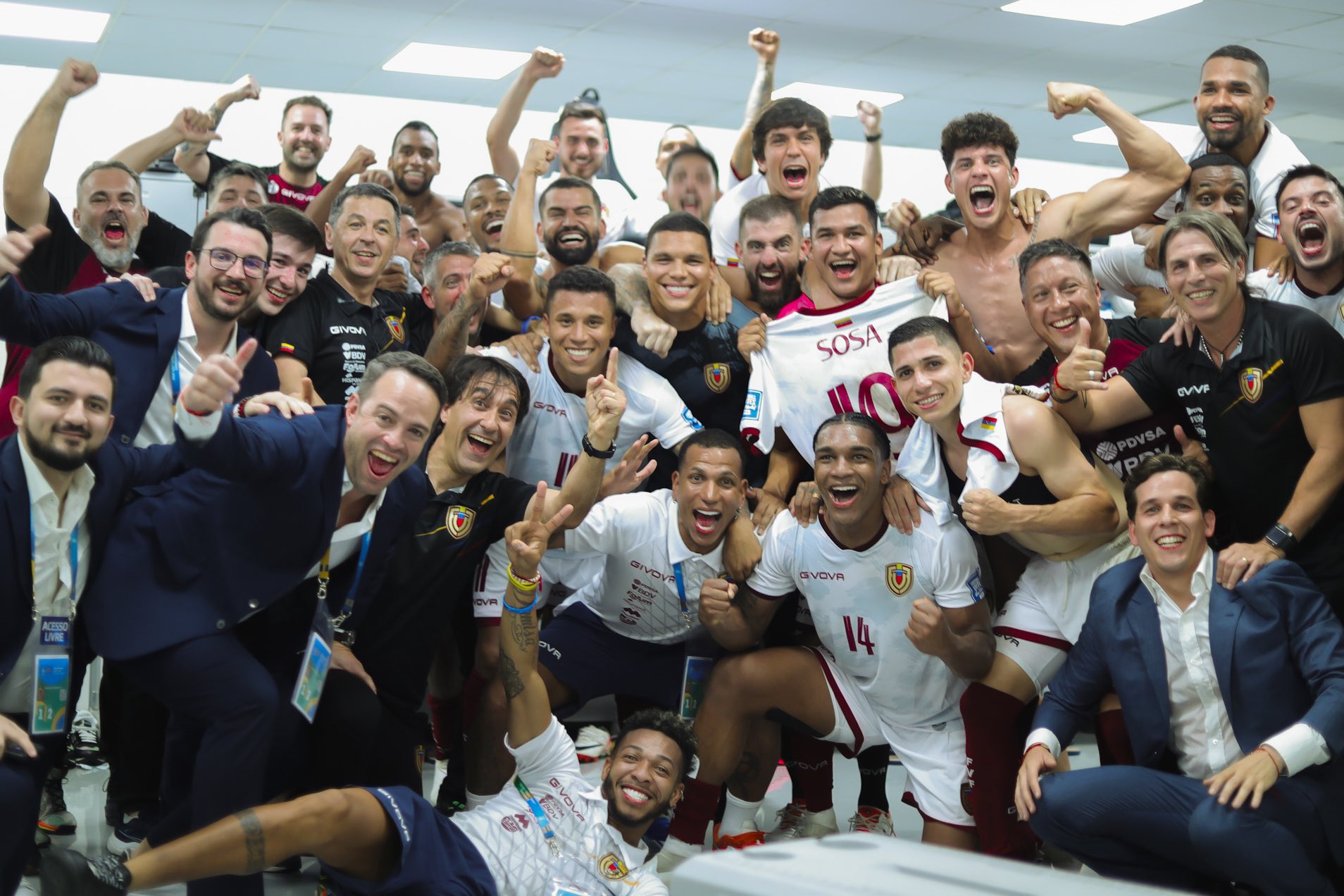 La Vinotinto se medirá a Italia y Guatemala en la doble fecha FIFA de marzo