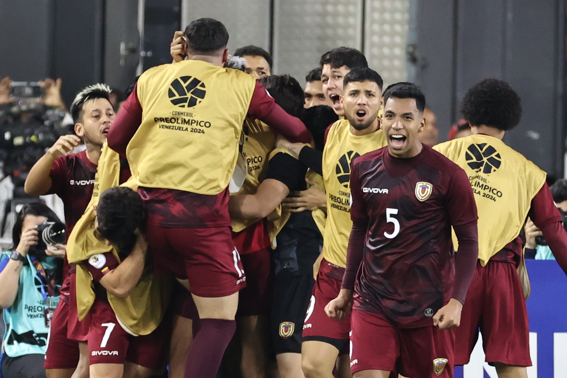 La Vinotinto sub-23 logró un empate agónico ante Argentina en el cuadrangular final