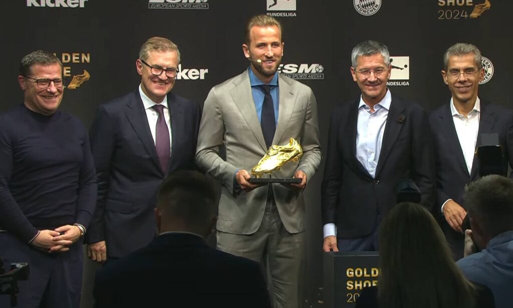 Harry Kane recibió la Bota de Oro de máximo goleador de Europa 1 Harry Kane goleador