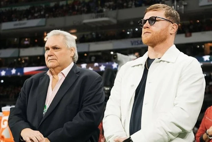 Carlos Bremer y Canelo Álvarez