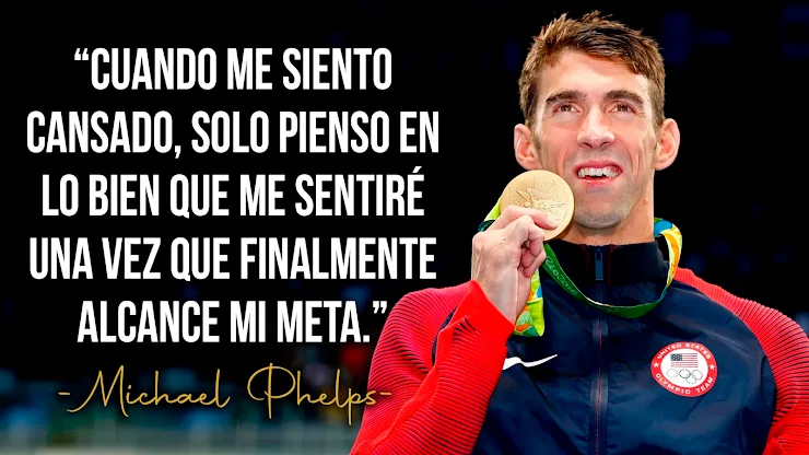 Frase de Michael Phelps