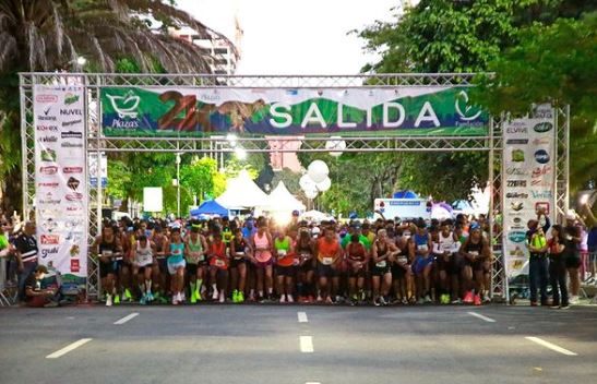 Partida de la media maraton Plaza´s