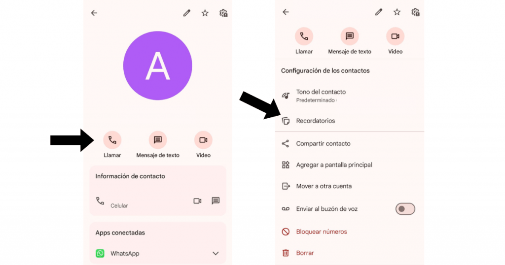 Actualización de Contactos de Google para Android Añade recordatorios y otros detalles útiles en Contactos de Google para Android.- Blog Hola Telcel