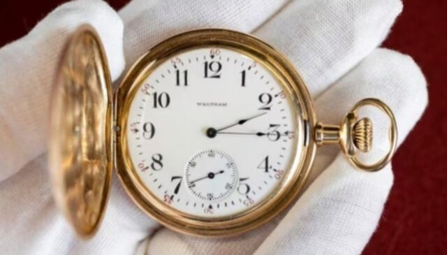 Arthur Rostron - reloj - Titanic