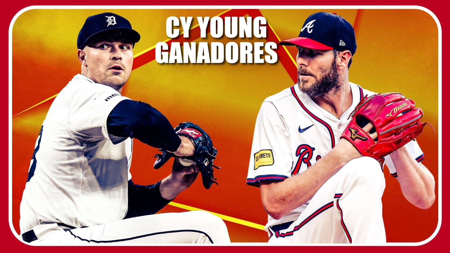 Skubal y Sale: los ganadores del premio Cy Young de la MLB