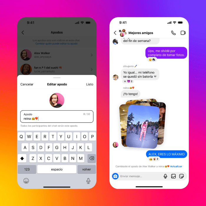 Apodos en Instagram Ahora puedes poner apodos a tus contactos en Instagram.- Blog Hola Telcel