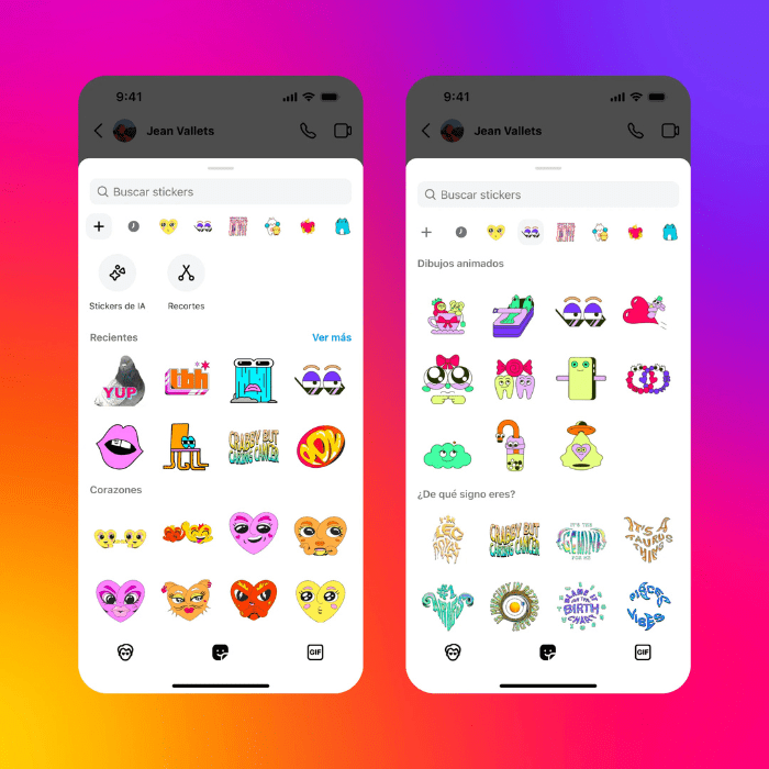 Stickers Nuevos 'stickers' de Instagram.- Blog Hola Telcel