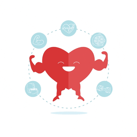 corazón fuerte gracias a los buenos hábitos Corazón fuerte luego de que las personas utilicen las diferentes funciones de su smartphone para mejorar su salud.- Blog Hola Telcel