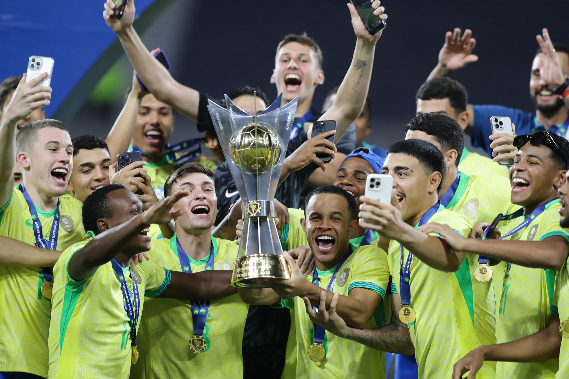Brasil se consagró campeón del Sudamericano Sub-20