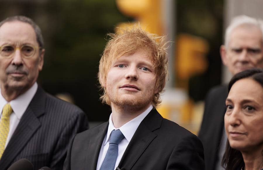 Ed Sheeran estrenó nuevo tema con concierto al aire libre en Nueva Orleans