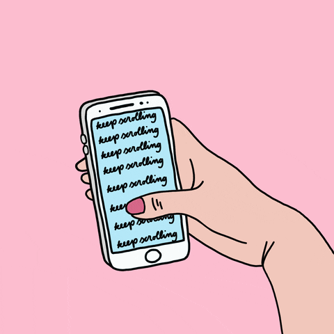 Scrolling Persona navegando es su 'smartphone'.- Blog Hola Telcel