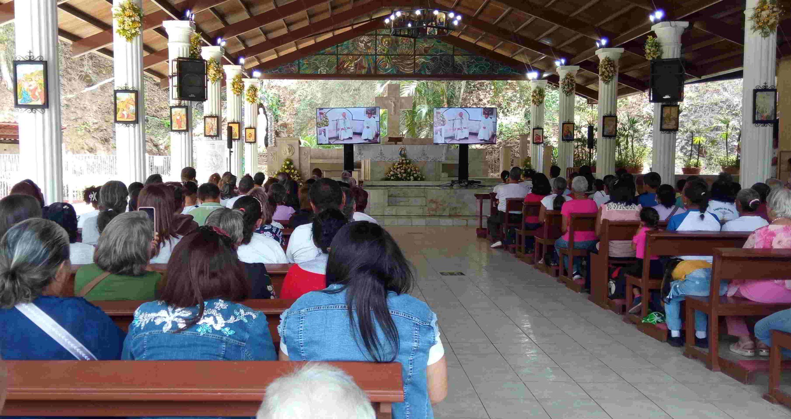 Peregrinos buscan Santuario de Betania como templo jubilar en esta Semana Santa