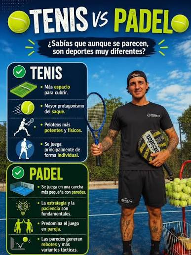 Pádel vs. Tenis - Alfredo Román Parra Yarza